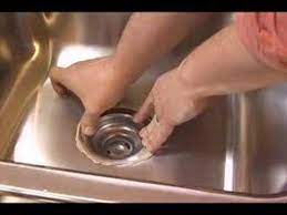 It's easier to install the sink to a countertop before the countertop is attached to the base cabinets. Kitchen Sink Strainer Youtube