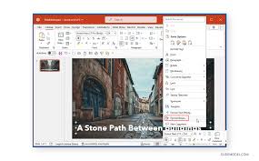 how to make text transpa in powerpoint