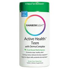 Rainbow Light Active Health Teen Multivitamin Mineral Dietary Supplement Tablets 60ct Target