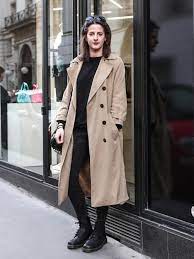 Classic Beige Trench Coat Over All