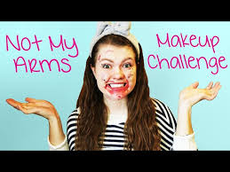 not my arms makeup challenge with my