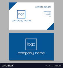 business card royalty free vector image