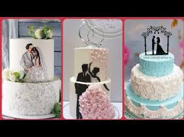Colette peters, known for her whimsical cake designs, shares this tutorial for layers polka dot ruffles. Engagement Cake Ideas Stylish Engagement Cake Decorations For Couples Ring Cake Designs Youtube