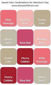 Blushing Flirty Sahara Color Combos Color Combinations