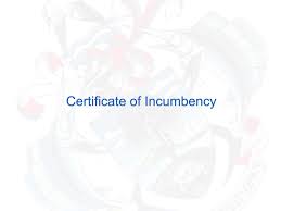 This certificate is a physical document that you would acquire from the state agency where you register your business entity type. Certificate Of Incumbency What Is It And How Do I Get The Document