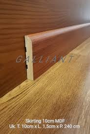 jual skirting lis lantai kayu 10cm