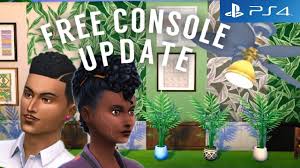 sims 4 ps4 free update build