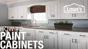 how to paint cabinets you