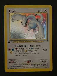$179.99 and other cards from pokemon heart gold soul silver promos. Near Mint 1st Edition Neo Genesis Lugia Pokemon Card Holo Rare Shiny Cards Price Guide