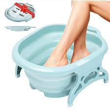 The salt is made up of 2 common minerals that are found in seawater. Buy Foot Spa Collapsible Foot Bath Large Foot Soak Tub For Soaking With Foot Massage Rollers As Pedicure Kit Great For Callus Remover Foot Care Tea Tree Oil Epsom