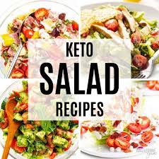50 easy low carb keto salad recipes