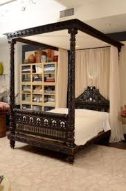 wooden bed design indian bedroom