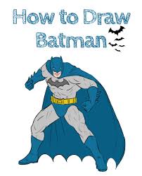 All my lessons are narrated and drawn in real time. How To Draw Batman How To Draw Easy