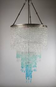 Sea Glass Chandelier Lighting Ceiling