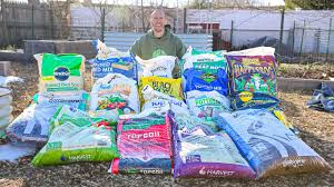 bagged soil for your garden