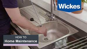 how to fix a blocked sink with wickes