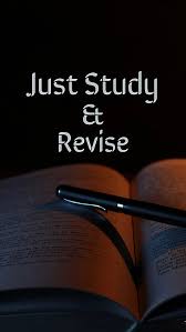 study motivation just study and revise