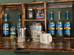 Wall Mounted Coffee Bar Murphy Bar