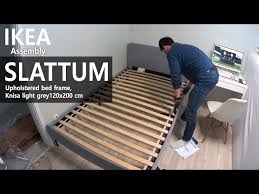 Slattum Upholstered Bed Frame Knisa