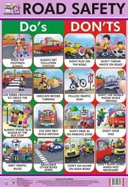 Road Safety Chart Road Safety Tips Road Traffic Safety