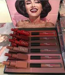 huda beauty 12 lipstick set pack size