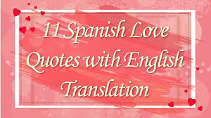 spanish love es with english
