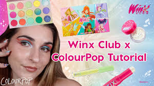 winx club x colourpop grwm tutorial