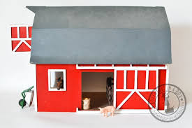 diy toy wooden barn