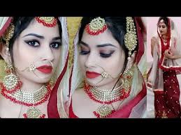 indian muslim bridal makeup tutorial