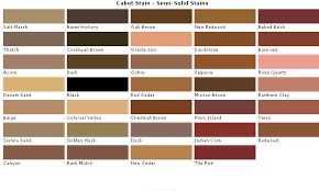 solid wood stain colors fence and