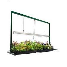 With starter plants and seedlings, place the t8 or t5 bulbs two to four inches from the plants to mimic the sun. Edl T5 54 Watt Indoor Garden 4 Foot T5 Tabletop Grow Light System For Seedlings And