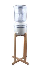 wooden cradle for mini water dispenser