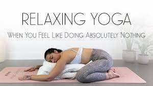 restorative yoga for when you feel like