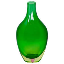 murano glass vase by flavio poli for
