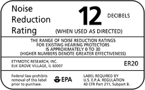 Etymotic Research Noise Reduction Rating Nrr And Ce Mark
