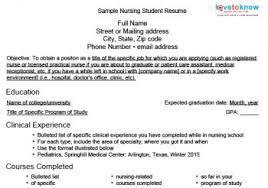     Resume Samples For Nursing Students   Resume Examples For Graduate  Nursing Students Examples New Grad Lpn VisualCV