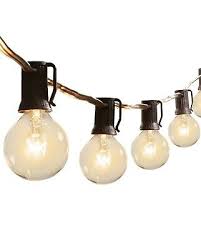 Outdoor String Lights Mains Powered 25