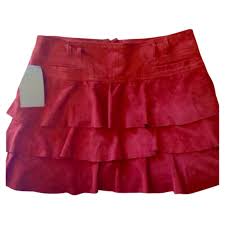 Mini Skirt Pedro Del Hierro Red Size S International In