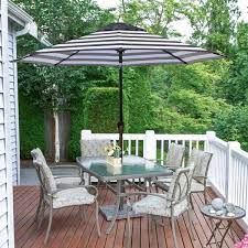 Cast Aluminum Patio Market Umbrella