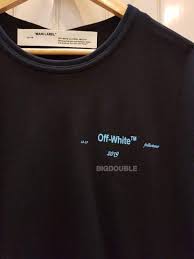 off white แท้ blue