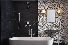 modern wallpaper bathroom ideas
