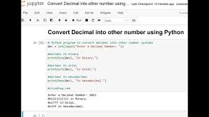 day 98 convert decimal number into