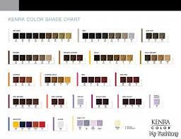 Kenra Demi Permanent Color Chart