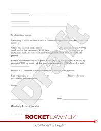 free hardship letter template faqs