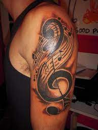Check spelling or type a new query. Musiknoten Tattoo Oberarm Tattooidee Com