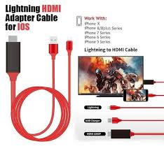 Lighting Hdmi Adapter Cable For Ios Iphone 5 6 7 8 X Screen To Tv Cable Pama Goods