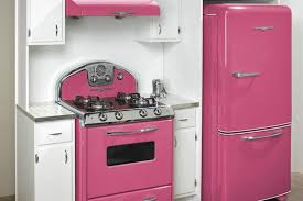 Vintage reproduction stoves and refrigerators. 7 Brands That Make Colorful Retro Style Refrigerators