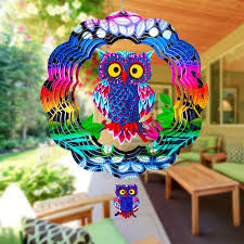 Skybella Owl Wind Spinner With Bonus