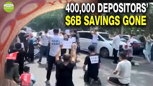 Money deposited in the bank is evaporating, China's financial crisis is  approaching... - YouTube