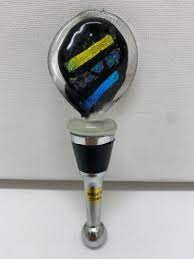 Fused Glass Wine Stopper New 1
